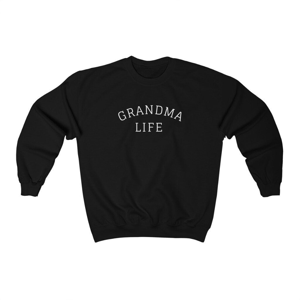 Grandma Life Sweatshirt, Gift for Grandmother, Nana Present, New Grandma Gift, Mother's Day Gift, Pregnancy Announcement