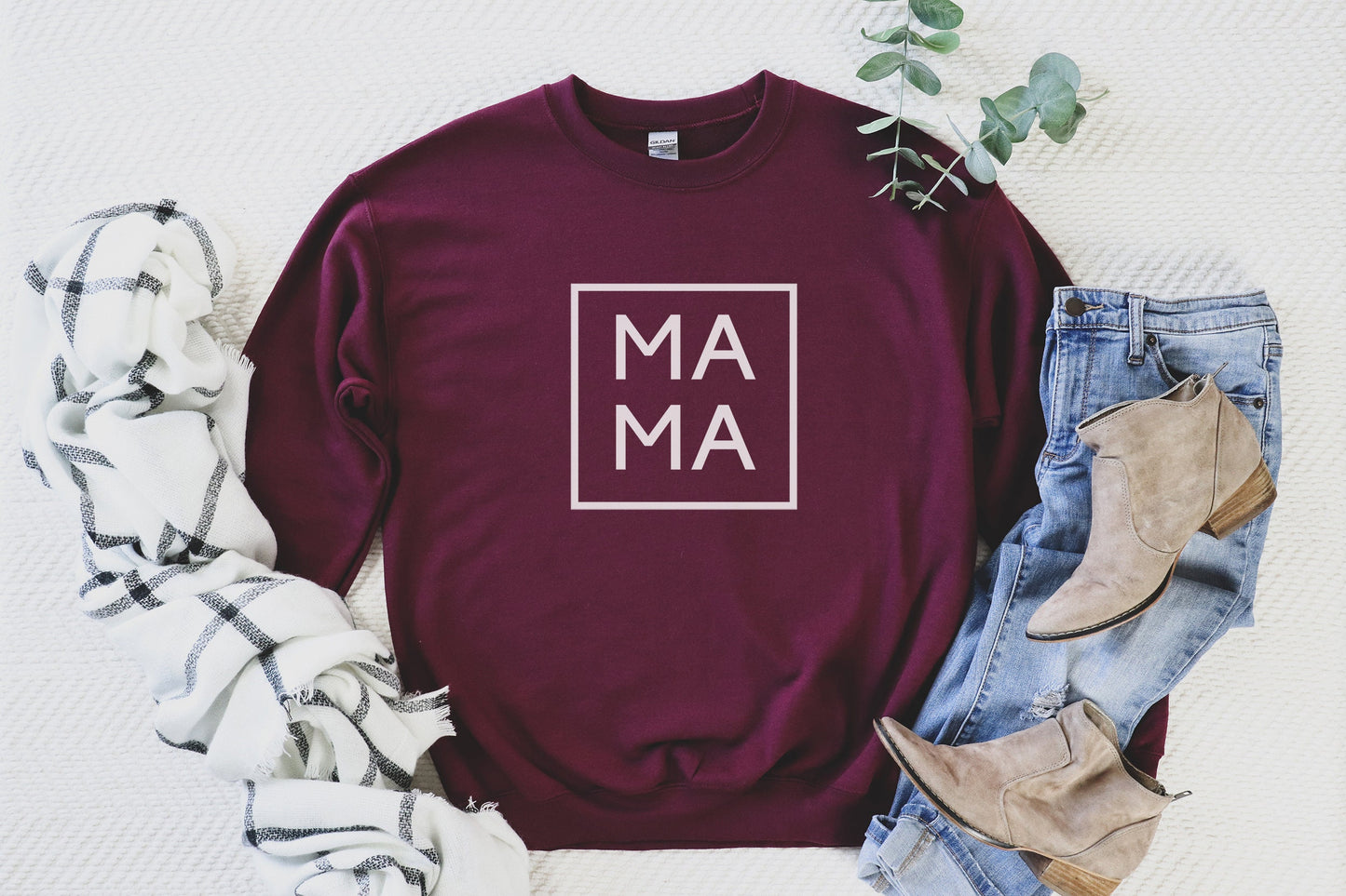 Mama Sweater, Mom Sweatshirt, Graphic Crewneck, New Mom Shirt, New Mommy Gift, Baby Shower Present, Mothers Day Gift, Comfy Pullover