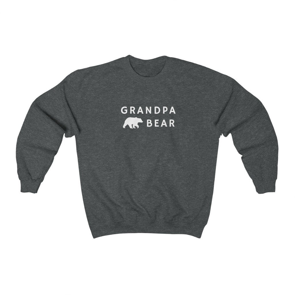 Grandpa Bear Sweatshirt, Gift for Grandfather, Gift for Dad, Grandpa Pullover, Papa Crewneck Sweater