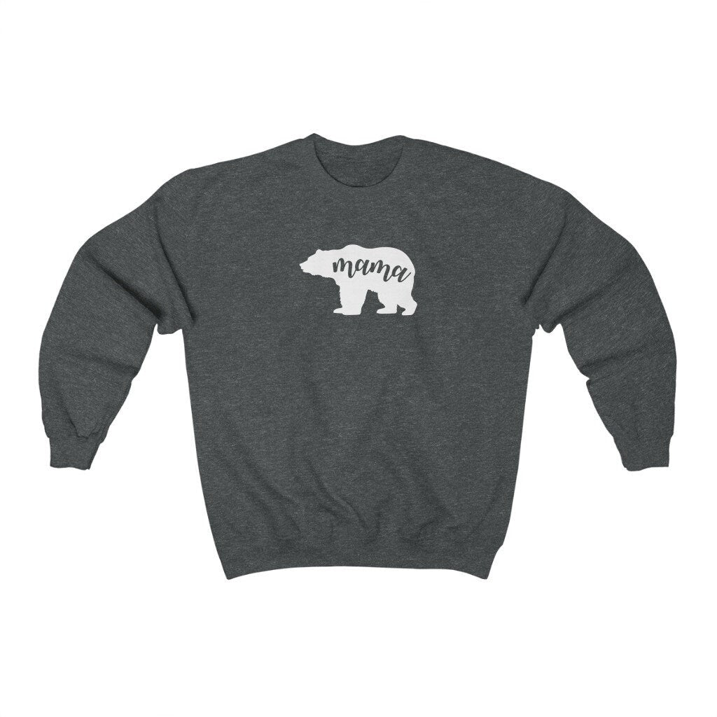 Mama Bear Sweatshirt, Mom Crewneck, Pregnancy Gift, Gift for New Mom, Comfy Mum Sweater, Mother's Day Present