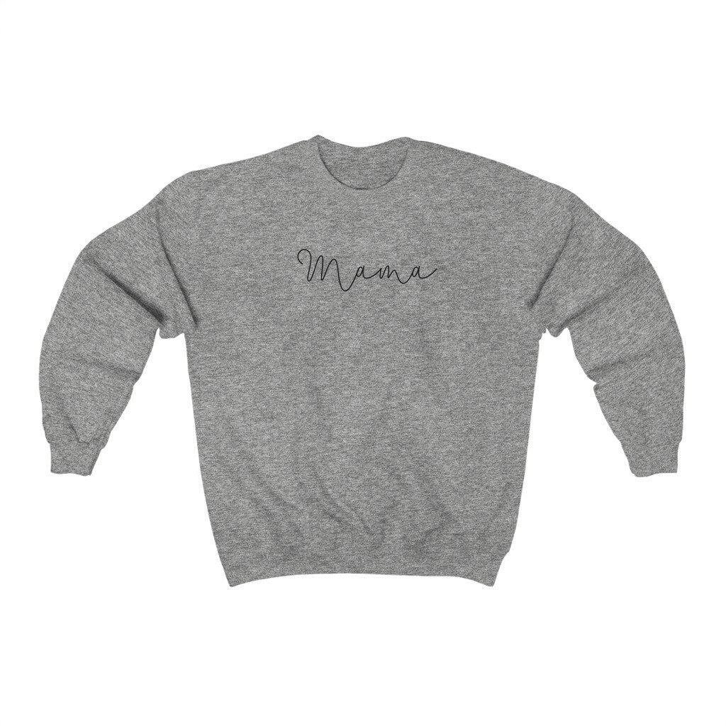 Mama Sweatshirt, Mama Crewneck, Gift for Mom, Mothers Day Present, Mama Shirt, Gift for New Mom, Baby Shower, Pregnancy Gift
