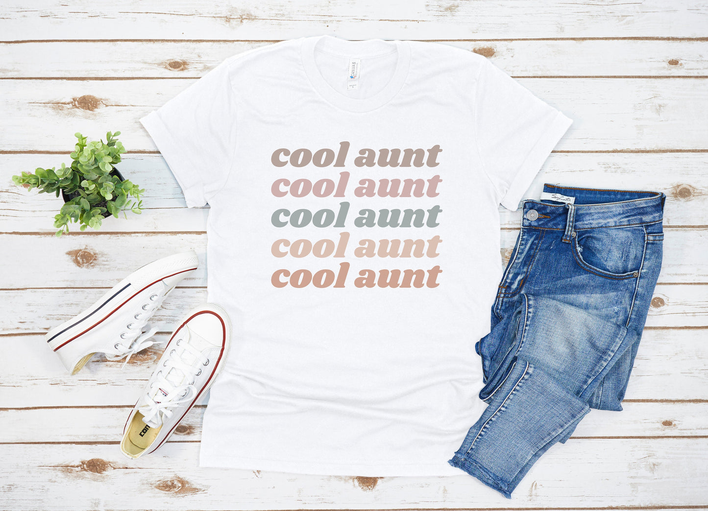 Cool Aunt Shirt, Auntie Shirts, Retro Vintage Tshirt, Cute New Aunt Tee, Gift for Sister, Pregnancy Announcement