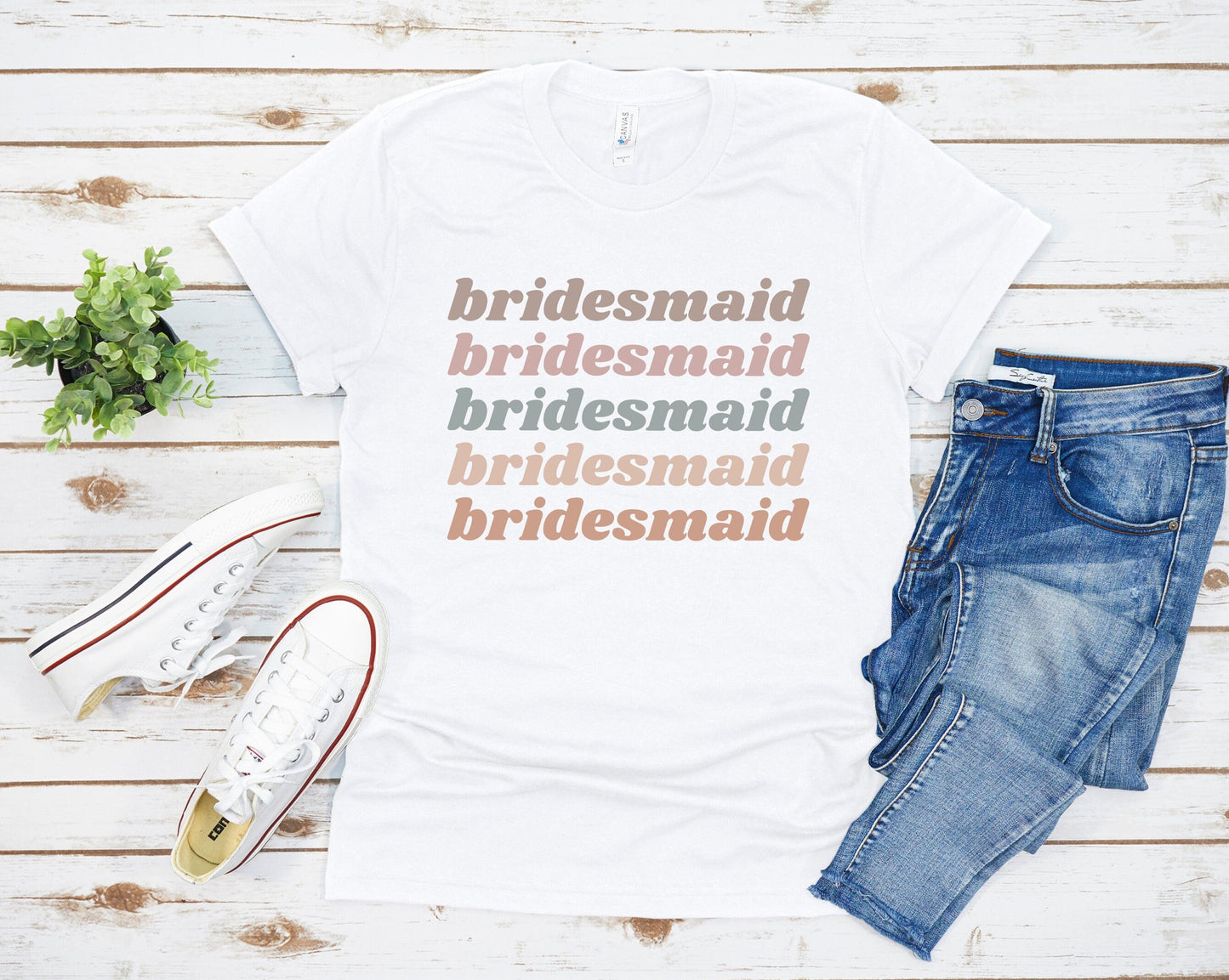 Bridesmaid Shirt, Bridesmaid Proposal Gift, Maid of Honor, Bridal Party, Bachelorette Party Shirts, Getting Ready Outfits, Bride Tribe Tee