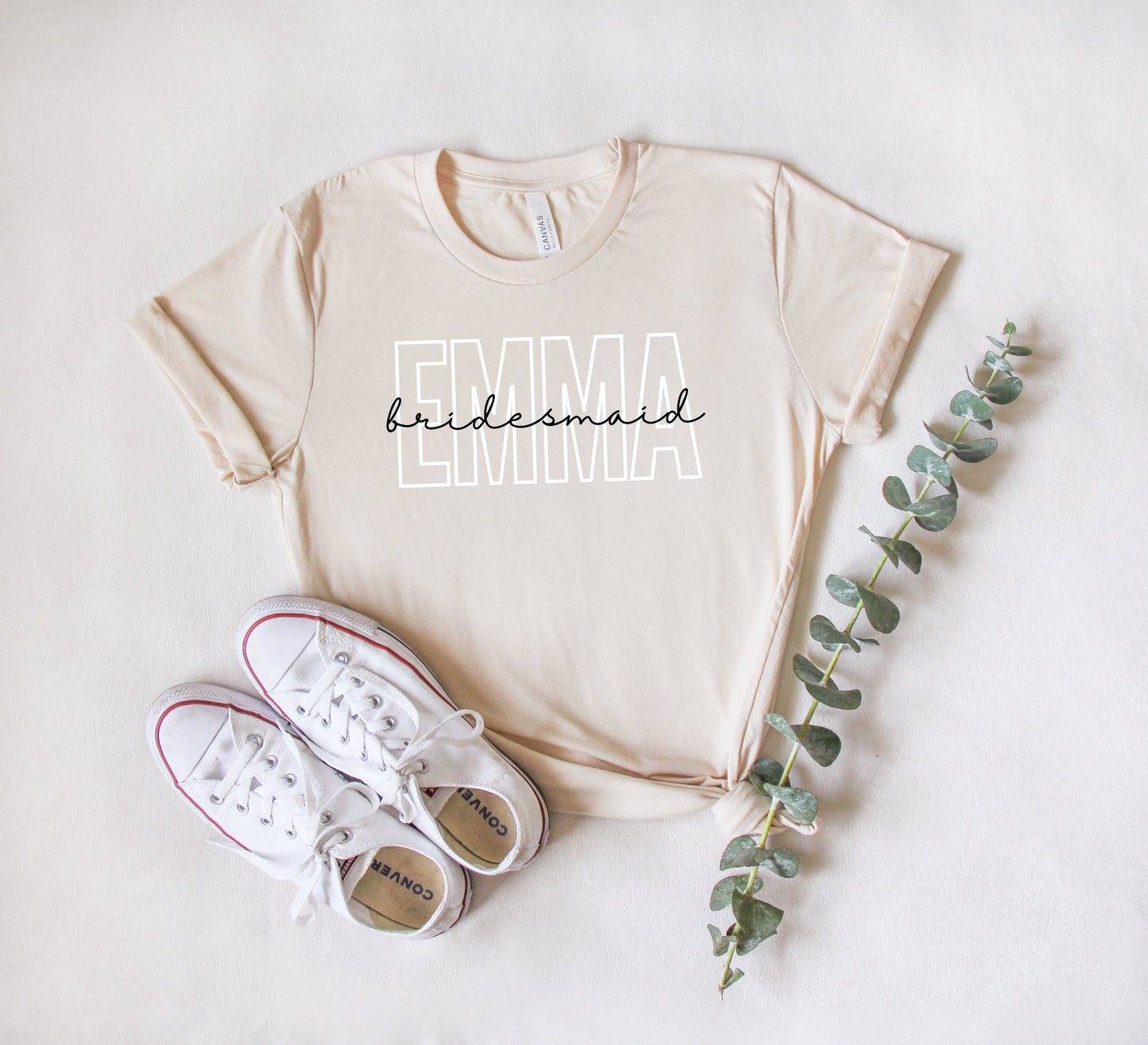 Personalized Bridesmaid Shirt, Bachelorette T-Shirts, Custom Maid of Honor Gift, Bridal Party Proposal, Wedding Day Tees, Bridal Shower