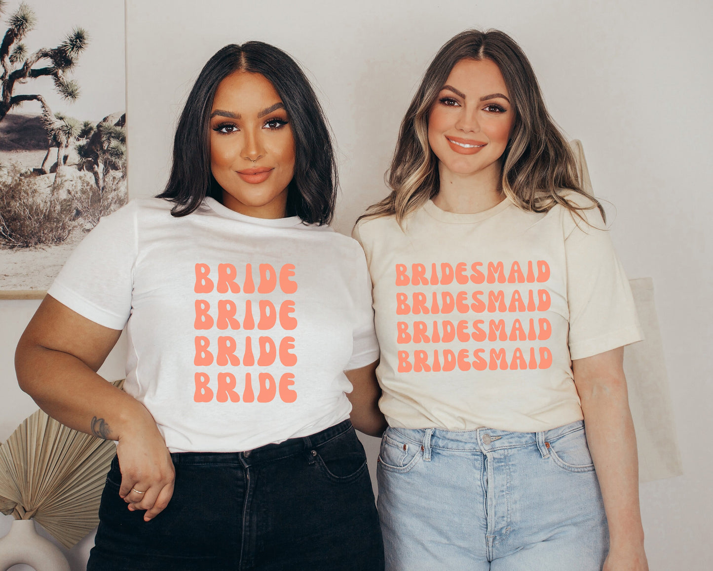 Bachelorette Party Shirts, Bridesmaid Proposal, Retro Bridal Party Tees, Getting Ready Outfits for Wedding, Custom Bridesmaid Gifts