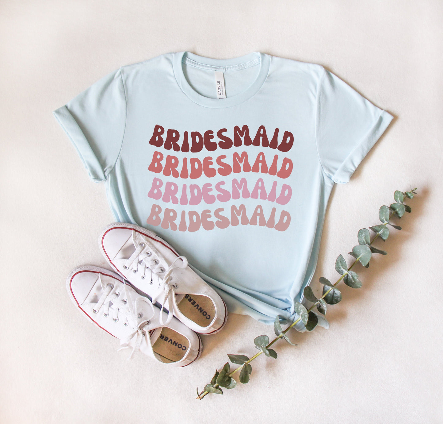Bridesmaid Shirts, Bridal Party Tees, Bridesmaid Proposal, Gifts for Bridesmaids, Bachelorette Party, Wedding Day Getting Ready T-Shirts