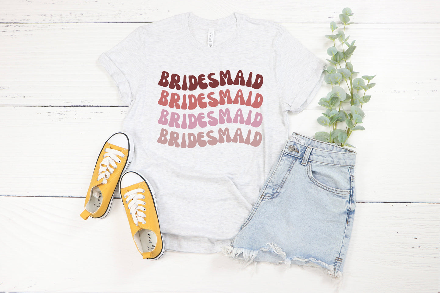 Bridesmaid Shirts, Bridal Party Tees, Bridesmaid Proposal, Gifts for Bridesmaids, Bachelorette Party, Wedding Day Getting Ready T-Shirts