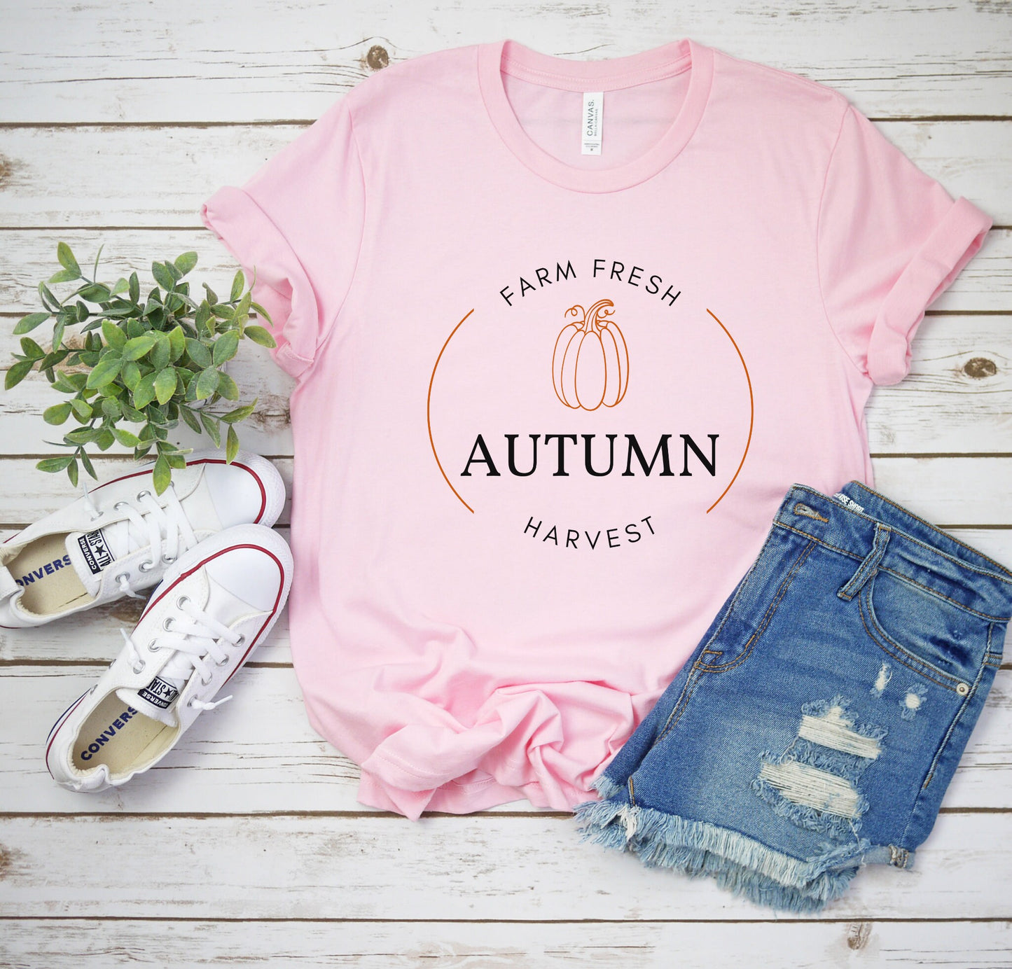 Farm Fresh Autumn Harvest Shirt, Cute Pumpkin Tee, Aesthetic Fall Tshirt, Fall Vibes, Thanksgiving Gift, Pumpkin Picking Shirt, Halloween