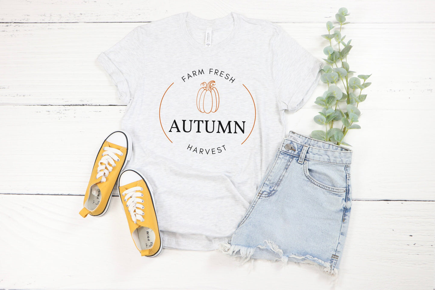 Farm Fresh Autumn Harvest Shirt, Cute Pumpkin Tee, Aesthetic Fall Tshirt, Fall Vibes, Thanksgiving Gift, Pumpkin Picking Shirt, Halloween