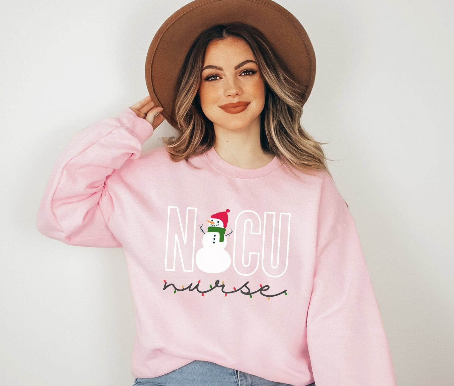 NICU Christmas Sweater, Neonatal Intensive Care Unit Nurse Shirt, Neonatal ICU Sweatshirt, Xmas Gift for NICU Nurse, Hospital Party