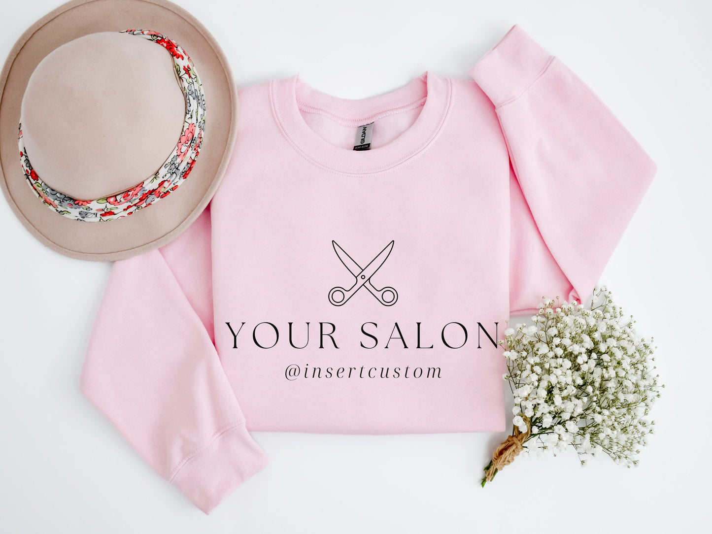 Personalized Hairdresser Sweatshirt, Custom Hairstylist Sweater, Custom Gift for Hairdresser, Cosmetology Grad Gift, Hairstylist Shirt