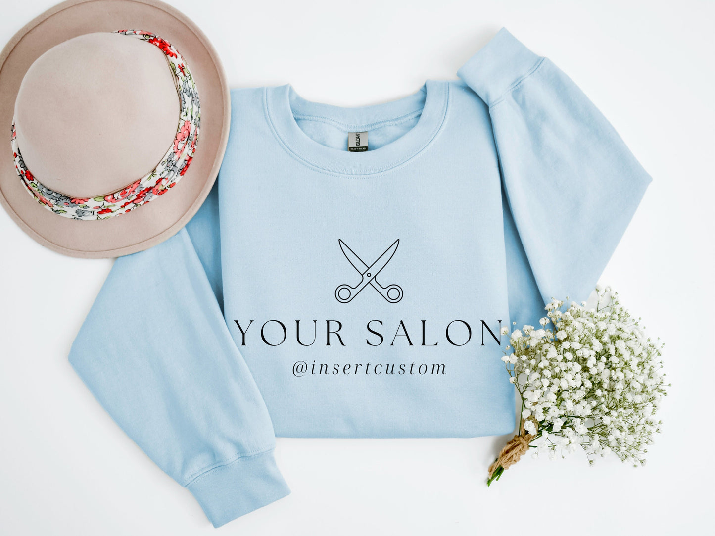 Personalized Hairdresser Sweatshirt, Custom Hairstylist Sweater, Custom Gift for Hairdresser, Cosmetology Grad Gift, Hairstylist Shirt