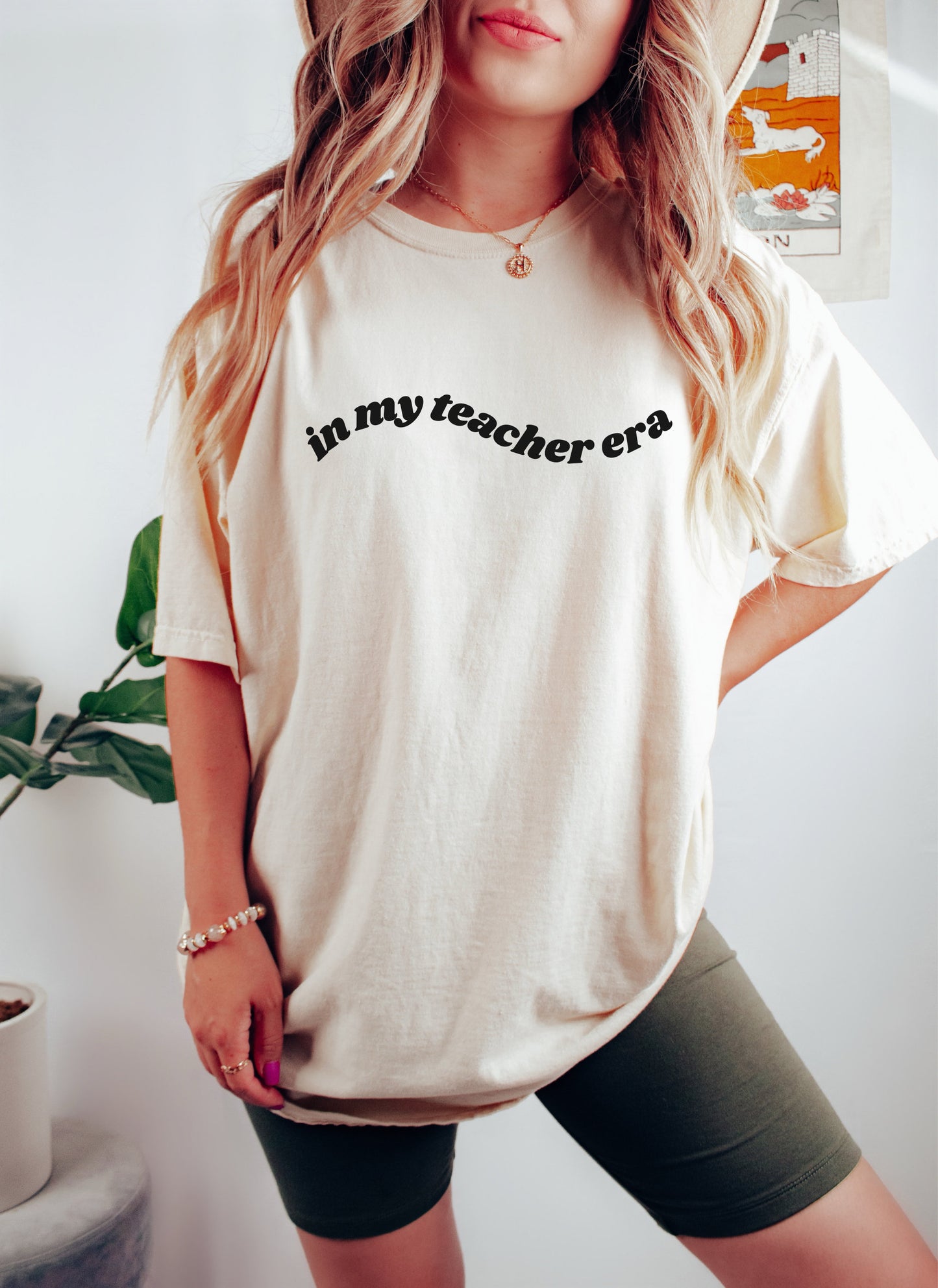 In My Teacher Era Shirt, Retro Comfort Colors Teacher Tee, Back to School T-Shirt, Gift for New Teacher, Cute Educator Shirt