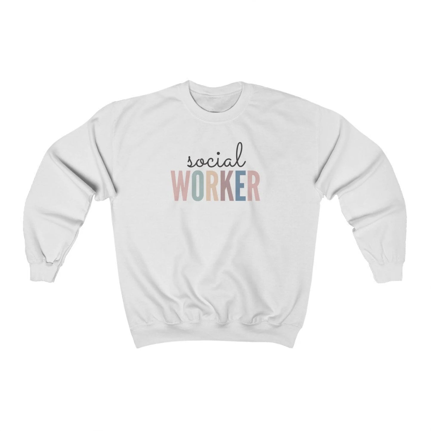Pastel Social Worker Sweatshirt