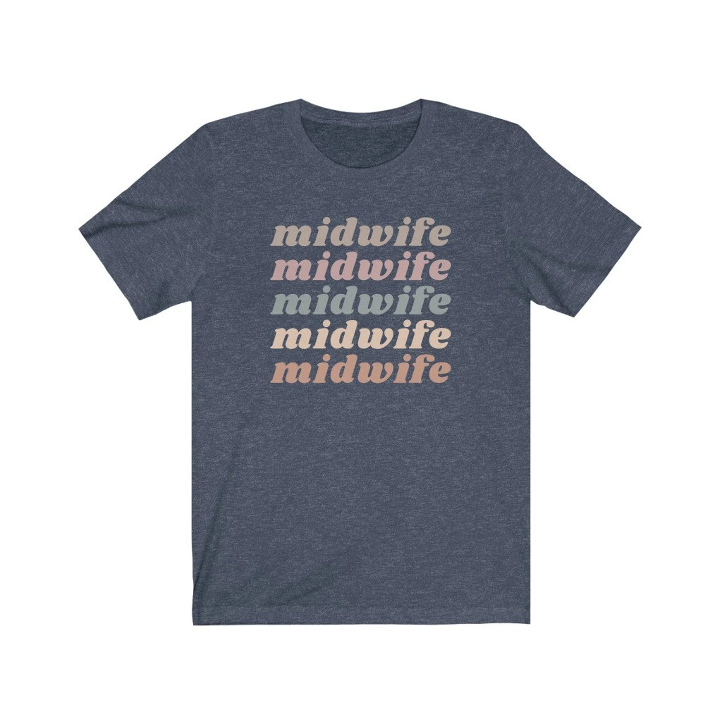 Light Retro Midwife Tee