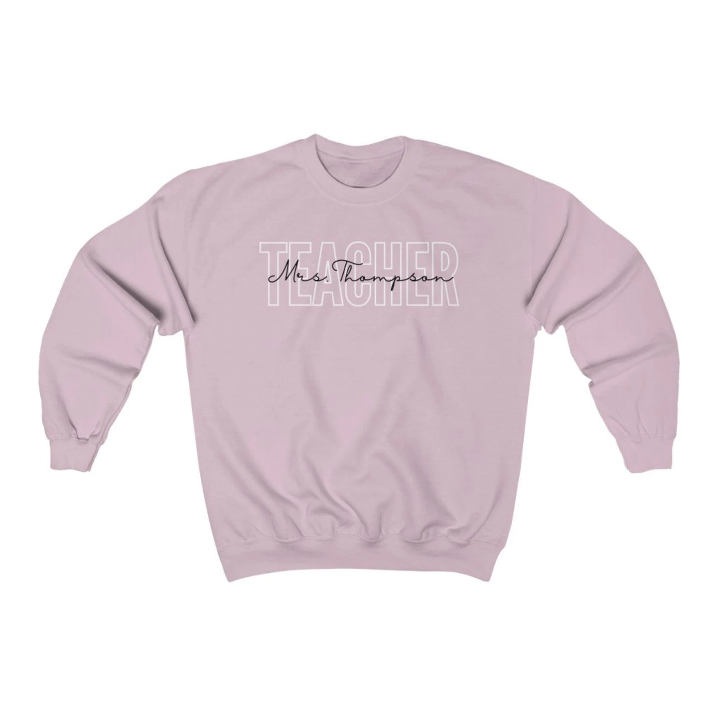 Custom Name Teacher Sweatshirt