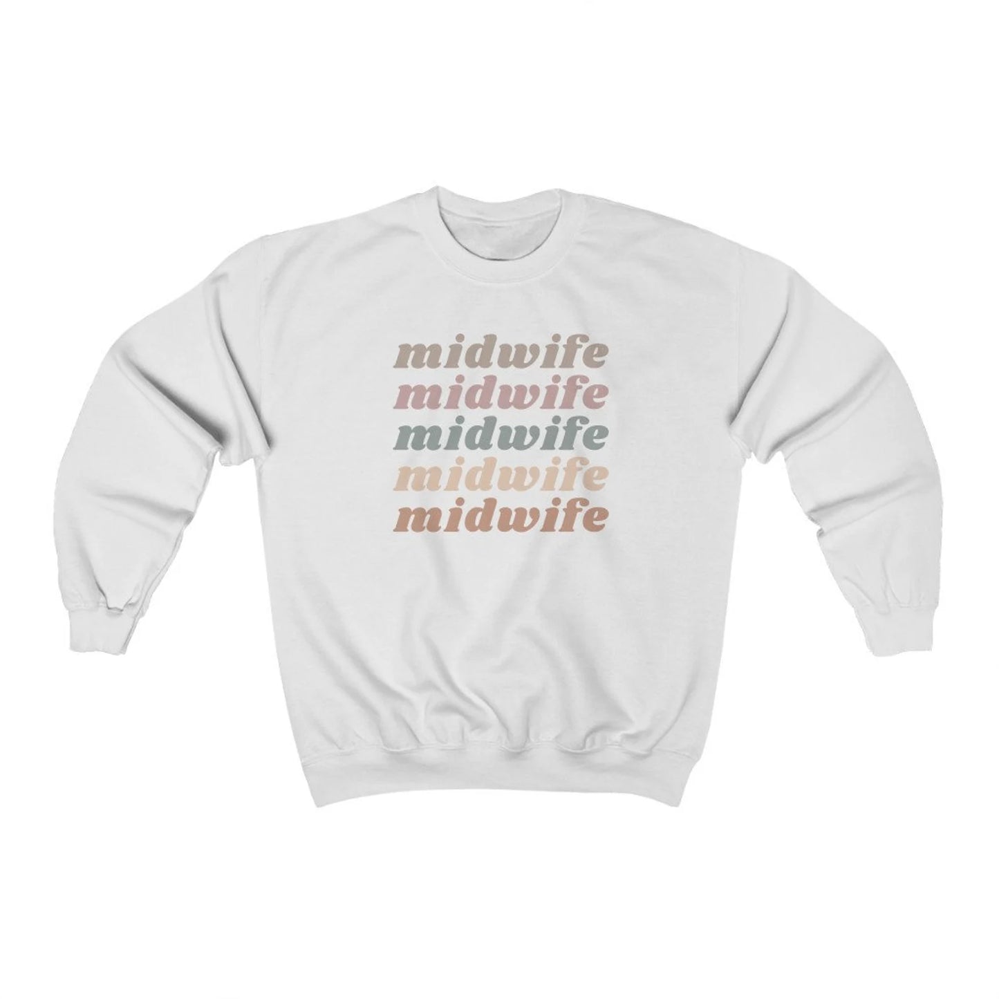Light Retro Midwife Sweatshirt