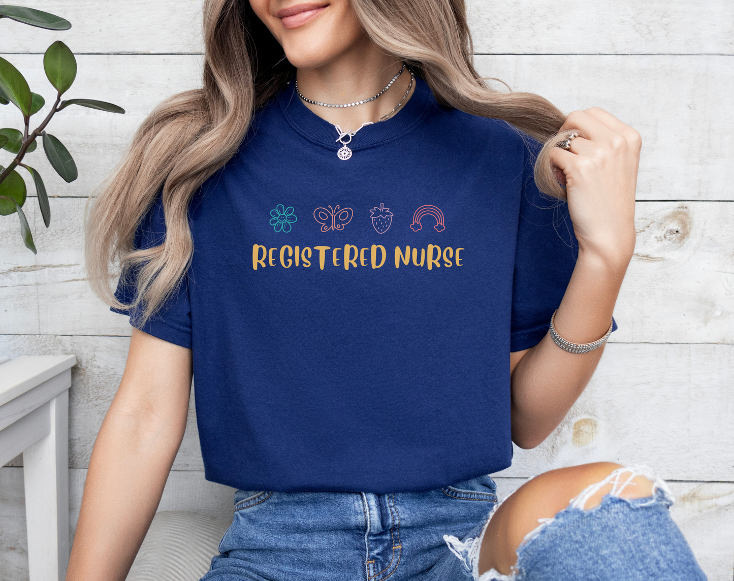 Registered Nurse Doodles Tee