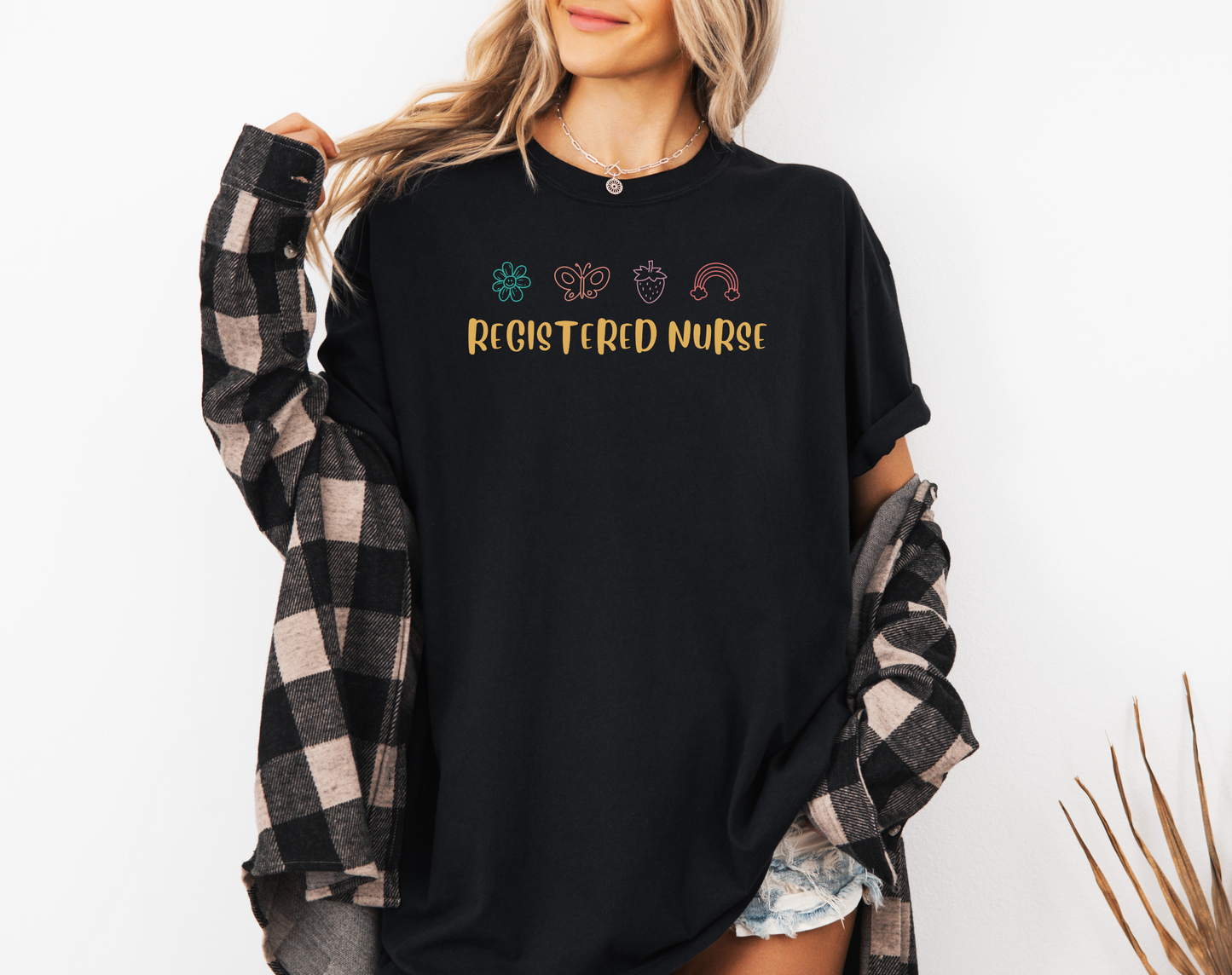 Registered Nurse Doodles Tee