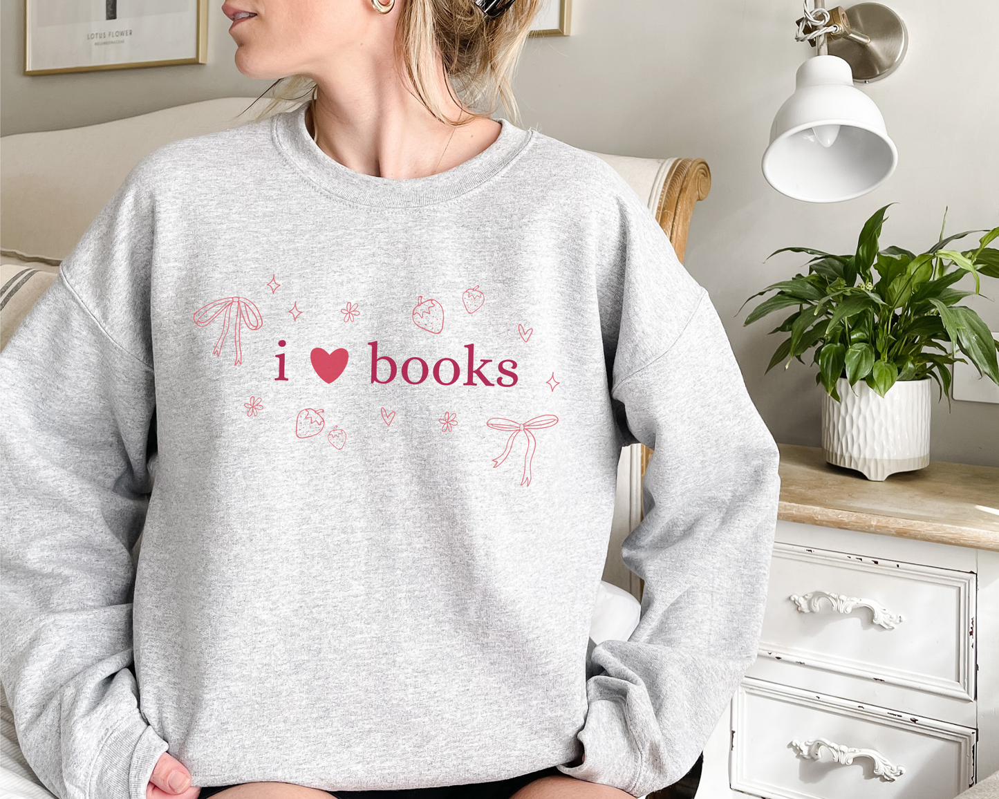 I <3 Books Sweatshirt