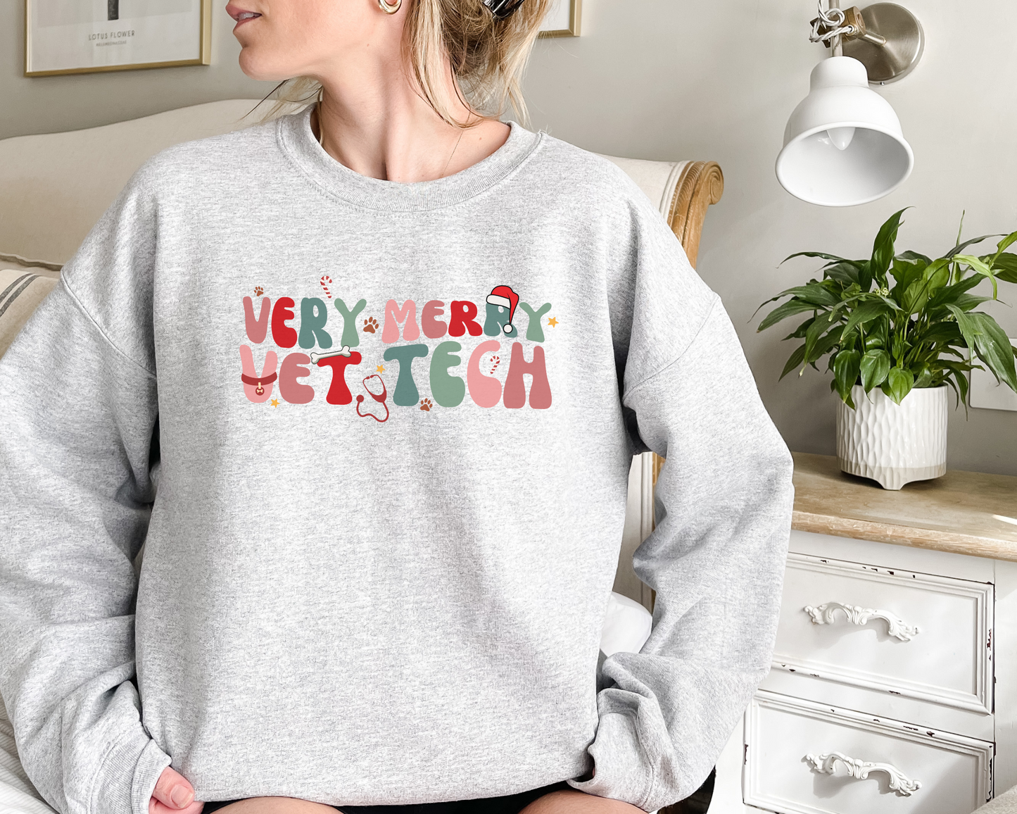 Very Merry Vet Tech Sweatshirt