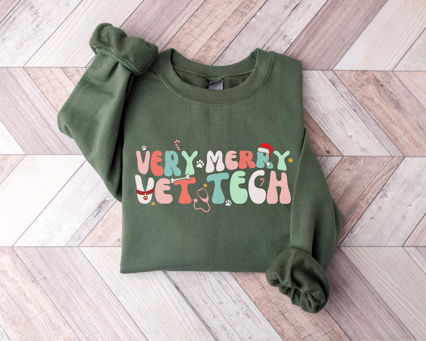 Very Merry Vet Tech Sweatshirt