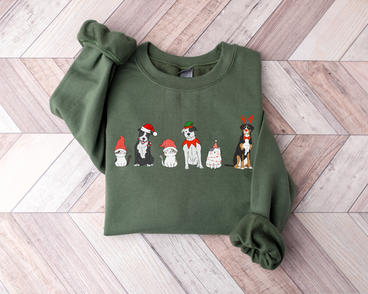 Festive Pets Sweatshirt