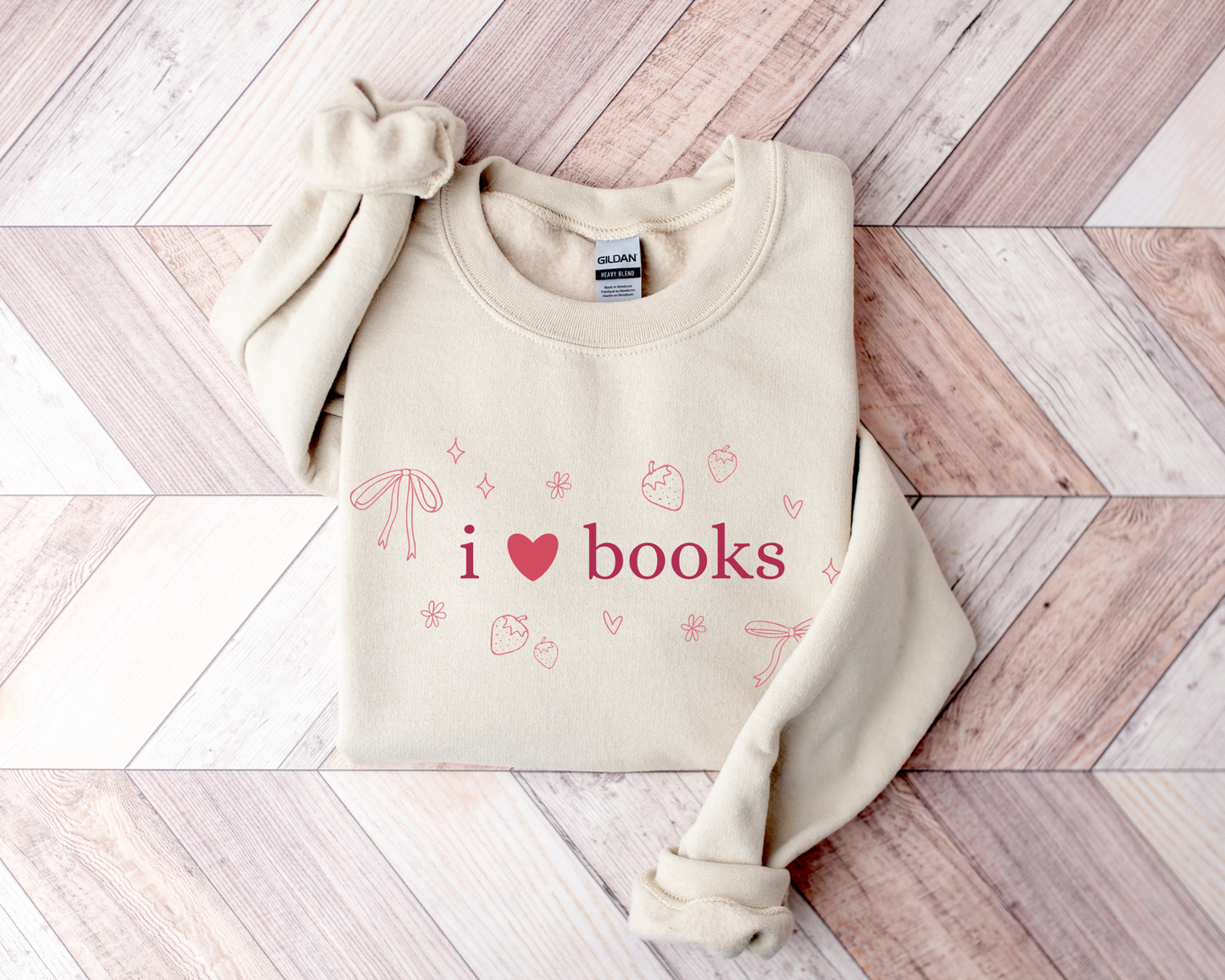 I <3 Books Sweatshirt