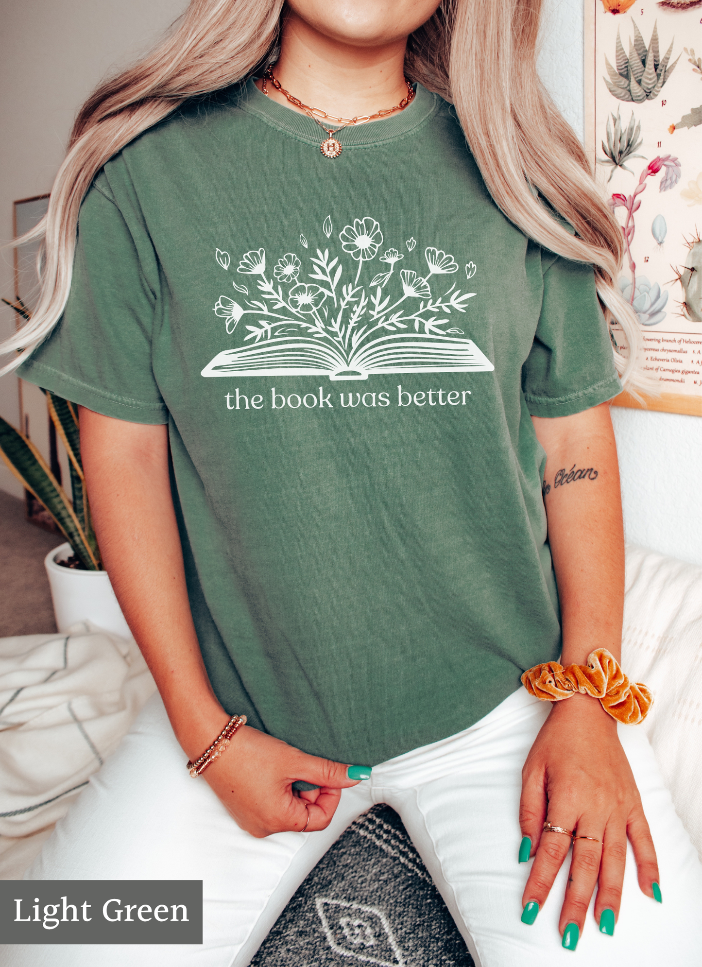 The Book Was Better Tee