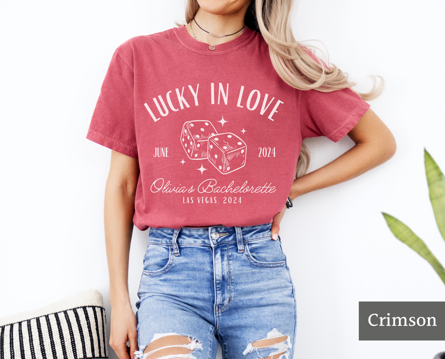 Lucky in Love Bachelorette Shirt