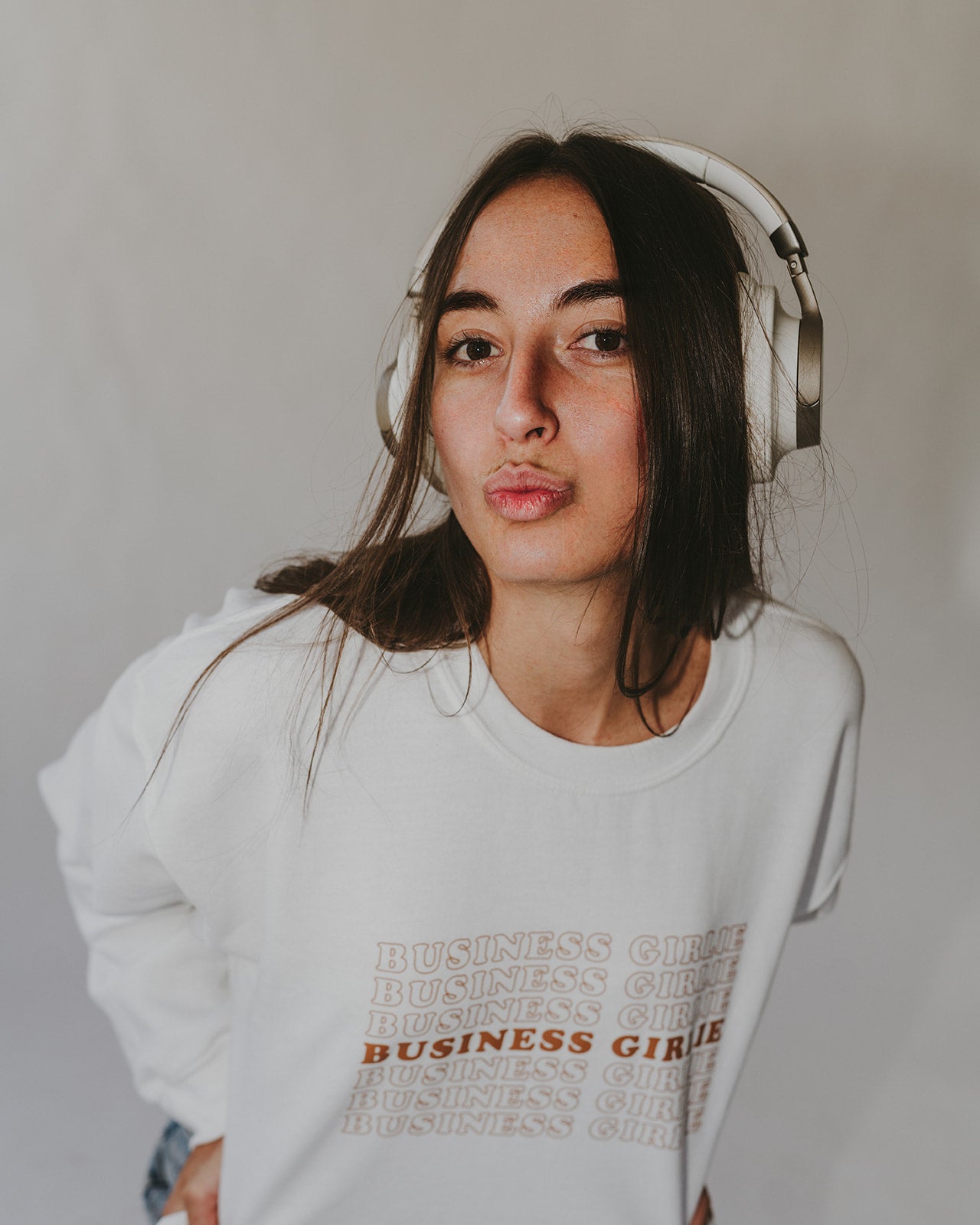 Business Girlie Sweatshirt