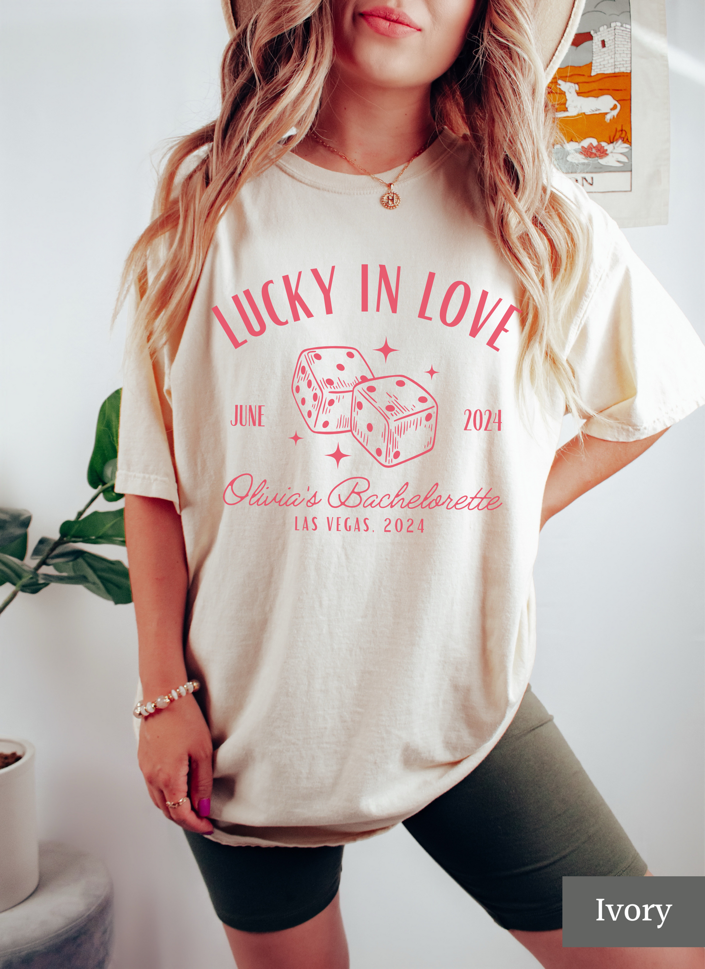 Lucky in Love Bachelorette Shirt