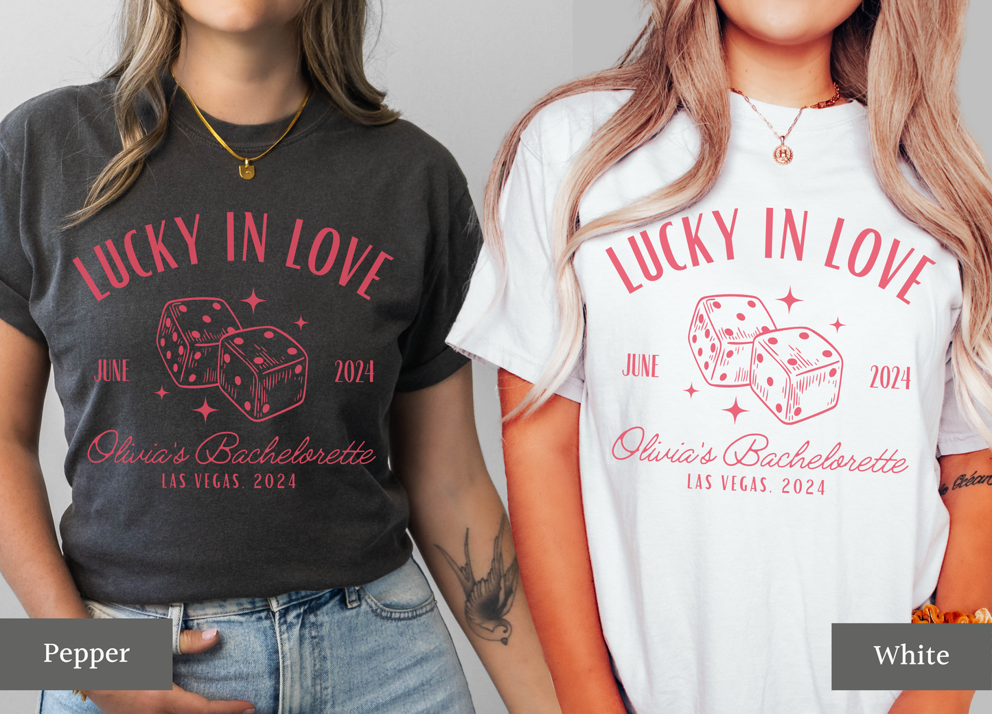 Lucky in Love Bachelorette Shirt