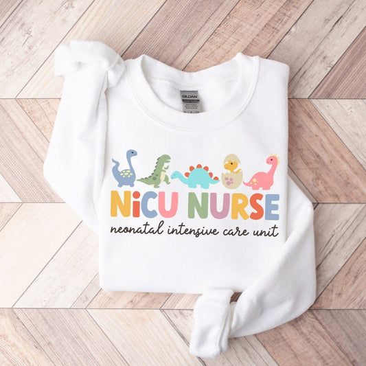 Dinosaur NICU Nurse Sweatshirt