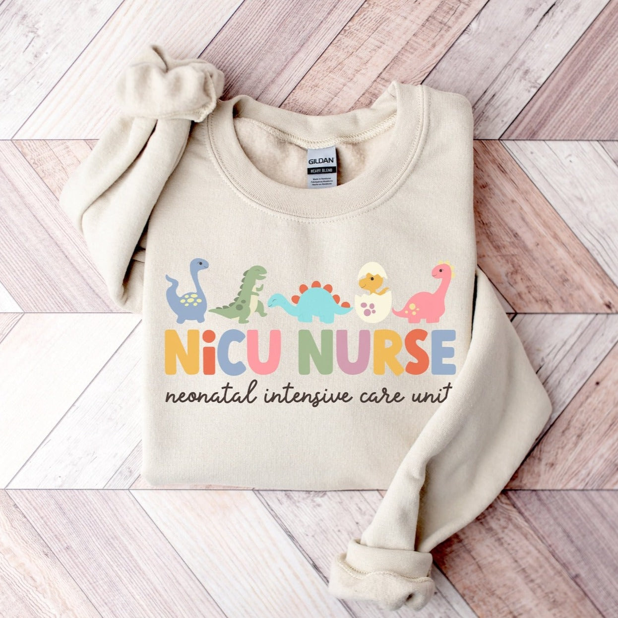 Dinosaur NICU Nurse Sweatshirt