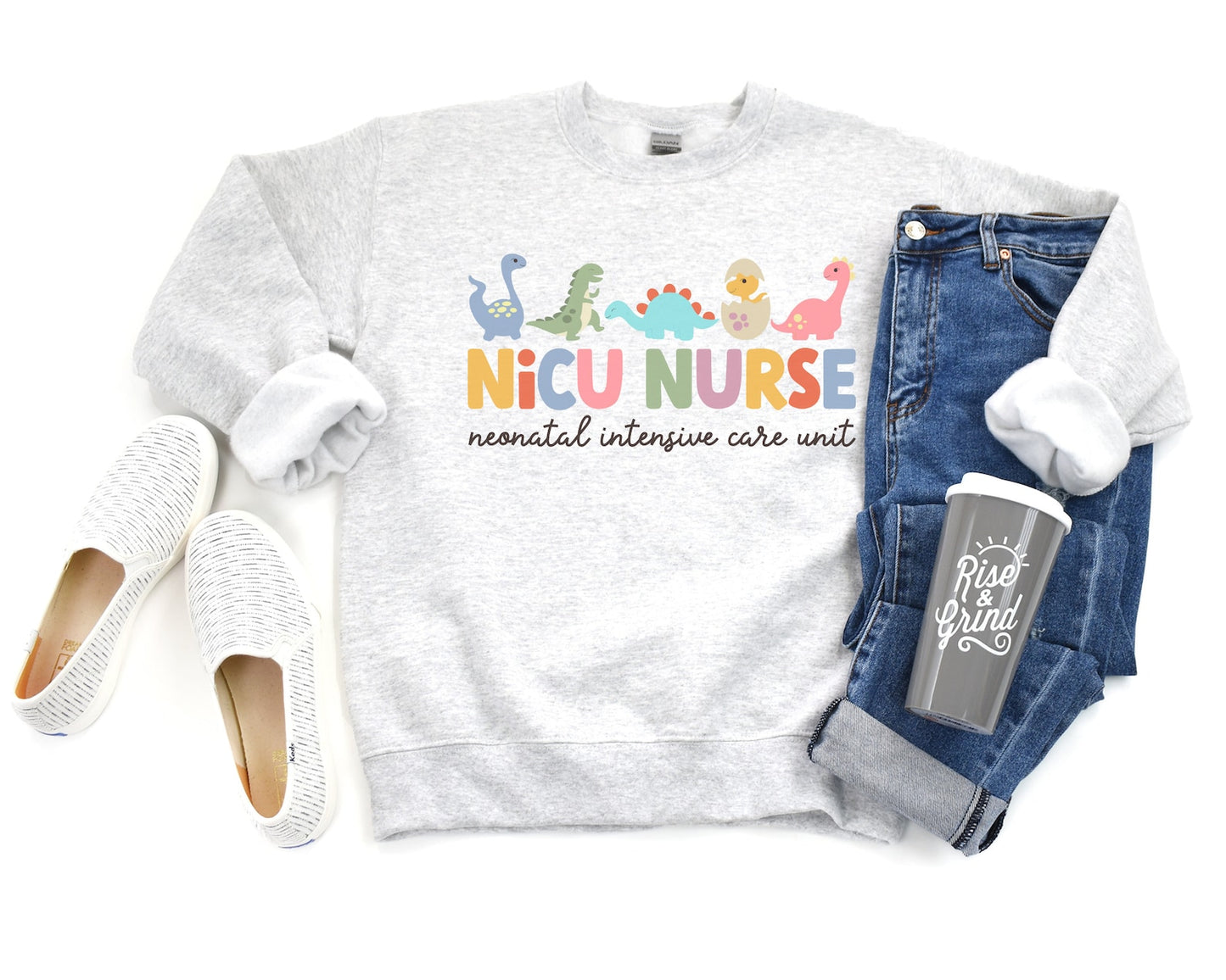 Dinosaur NICU Nurse Sweatshirt