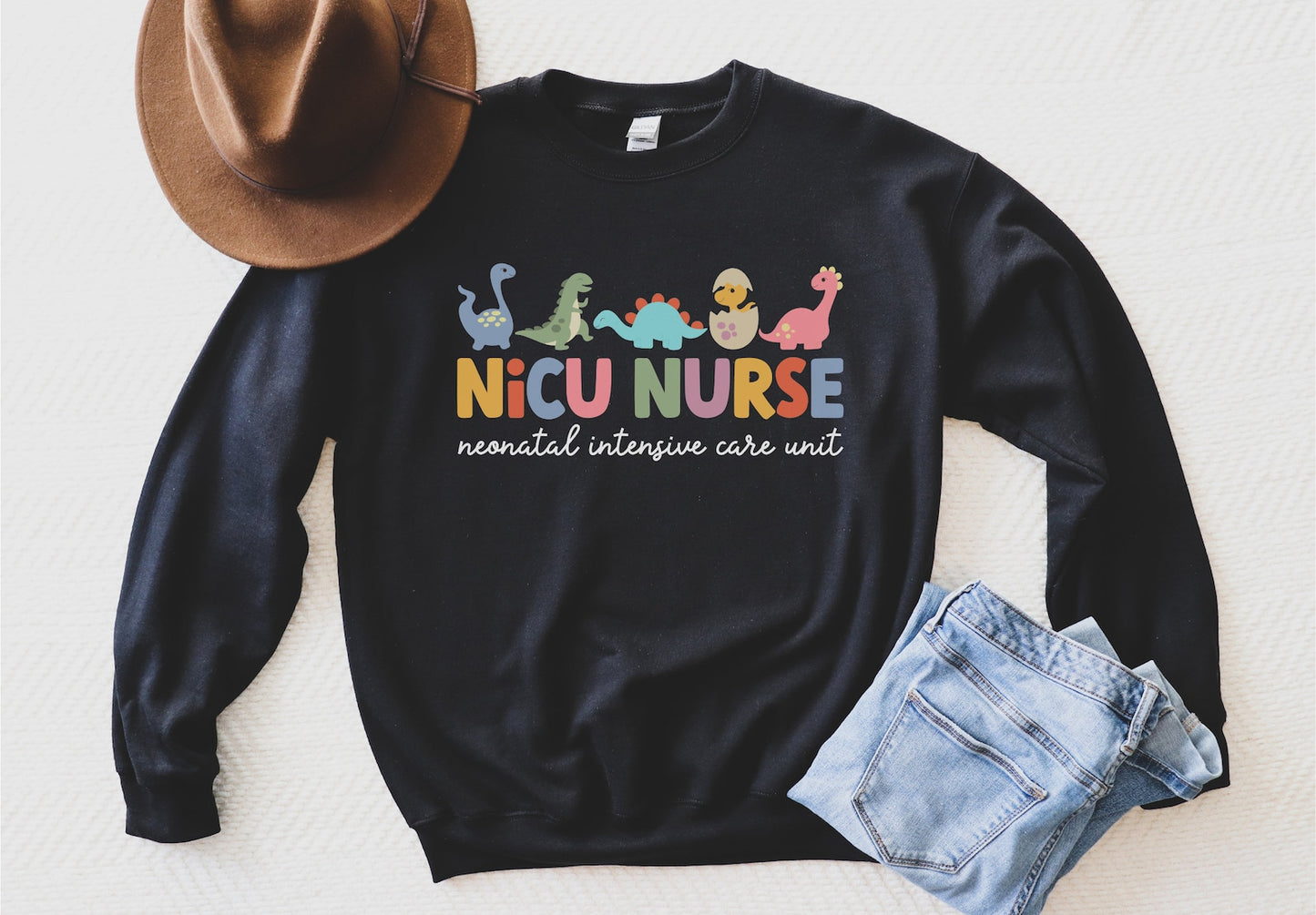 Dinosaur NICU Nurse Sweatshirt