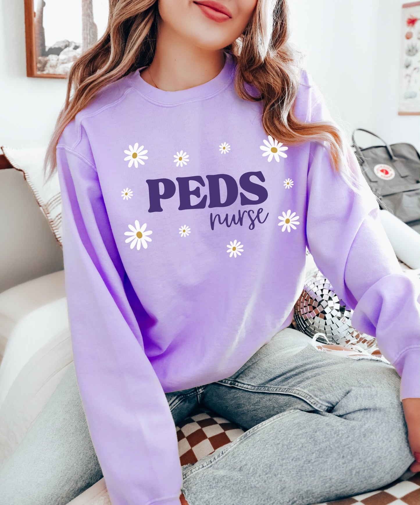 Retro Daisy PEDS Sweatshirt