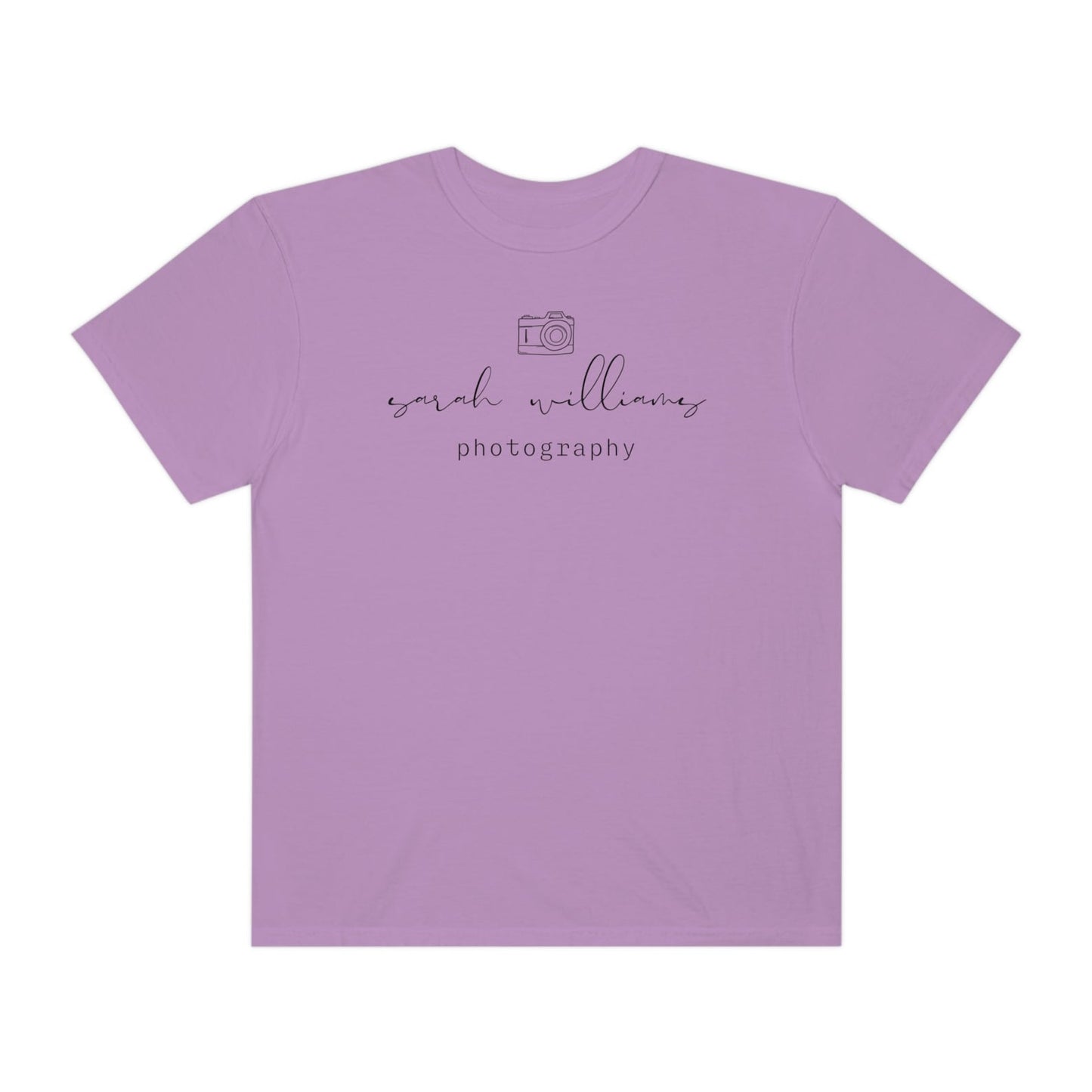 Camera Icon Custom Photography Tee - Comfort Colors