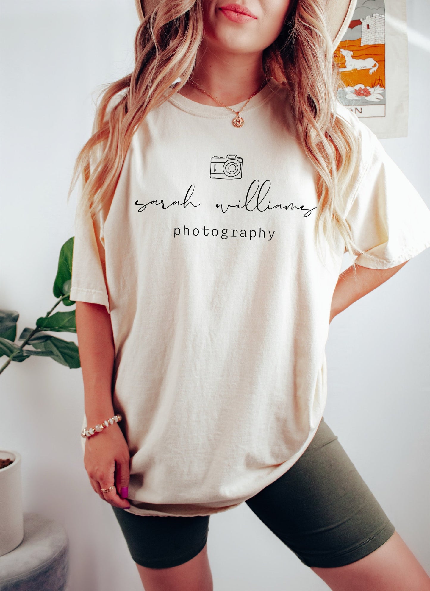 Camera Icon Custom Photography Tee - Comfort Colors