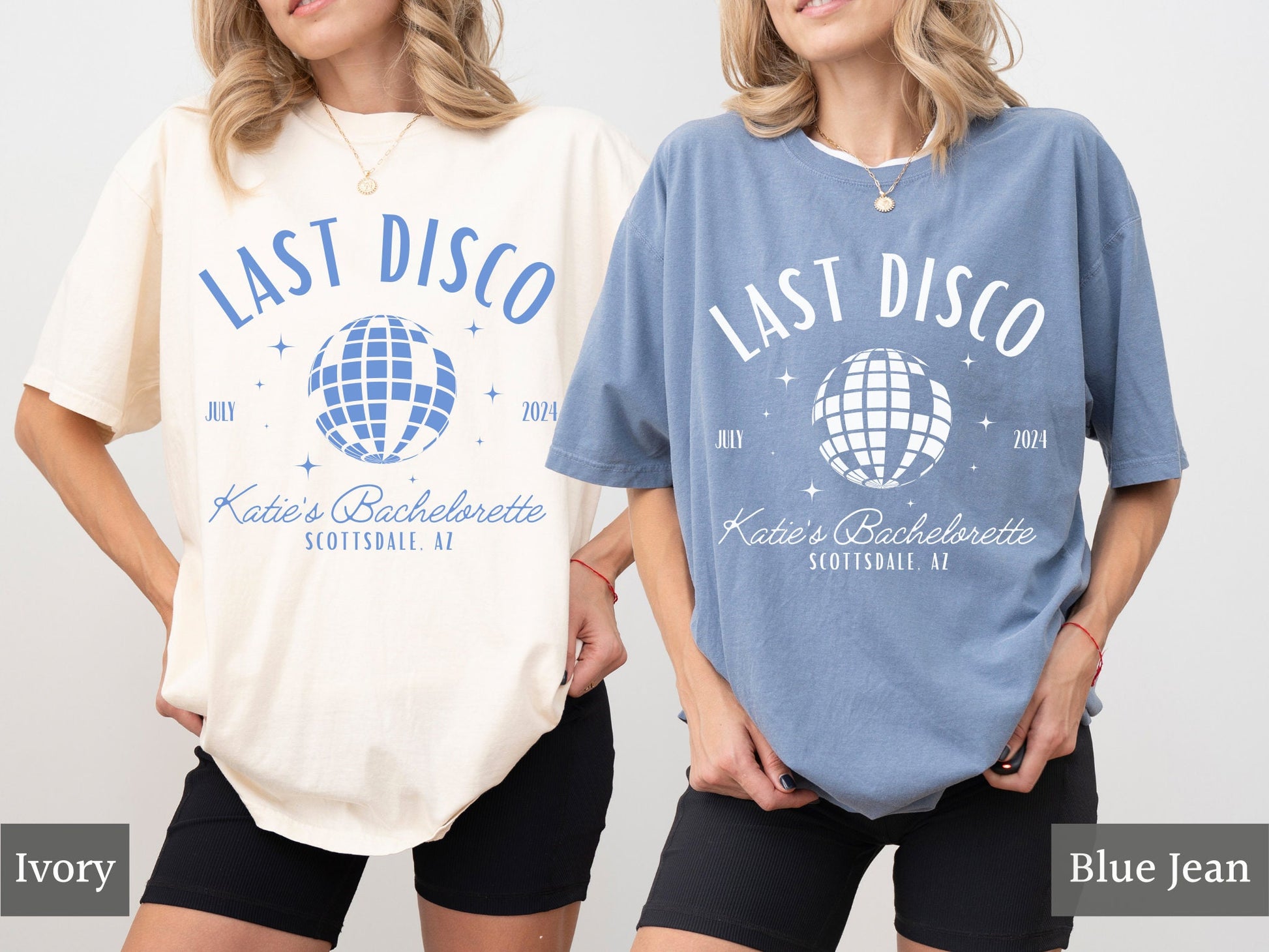 Last Disco Bachelorette Shirt, Bridal Party Tees, Custom Location Bachelorette Tshirts, Comfort Colors, Disco Bride, Gift for Bridesmaids