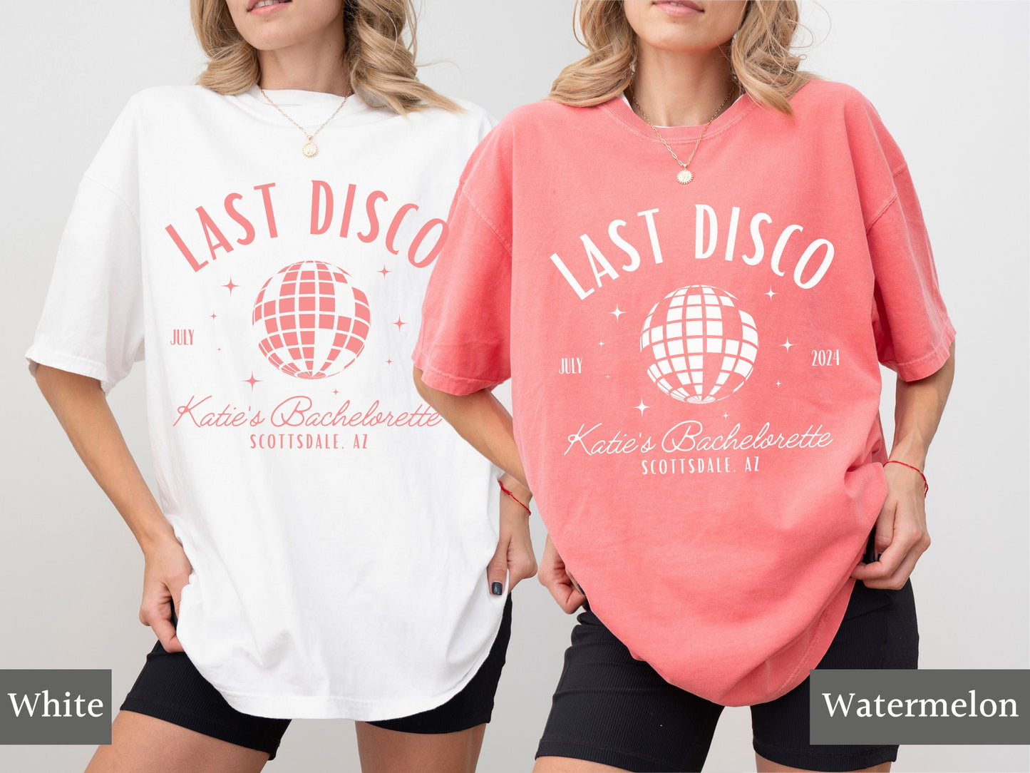 Last Disco Bachelorette Shirt, Bridal Party Tees, Custom Location Bachelorette Tshirts, Comfort Colors, Disco Bride, Gift for Bridesmaids