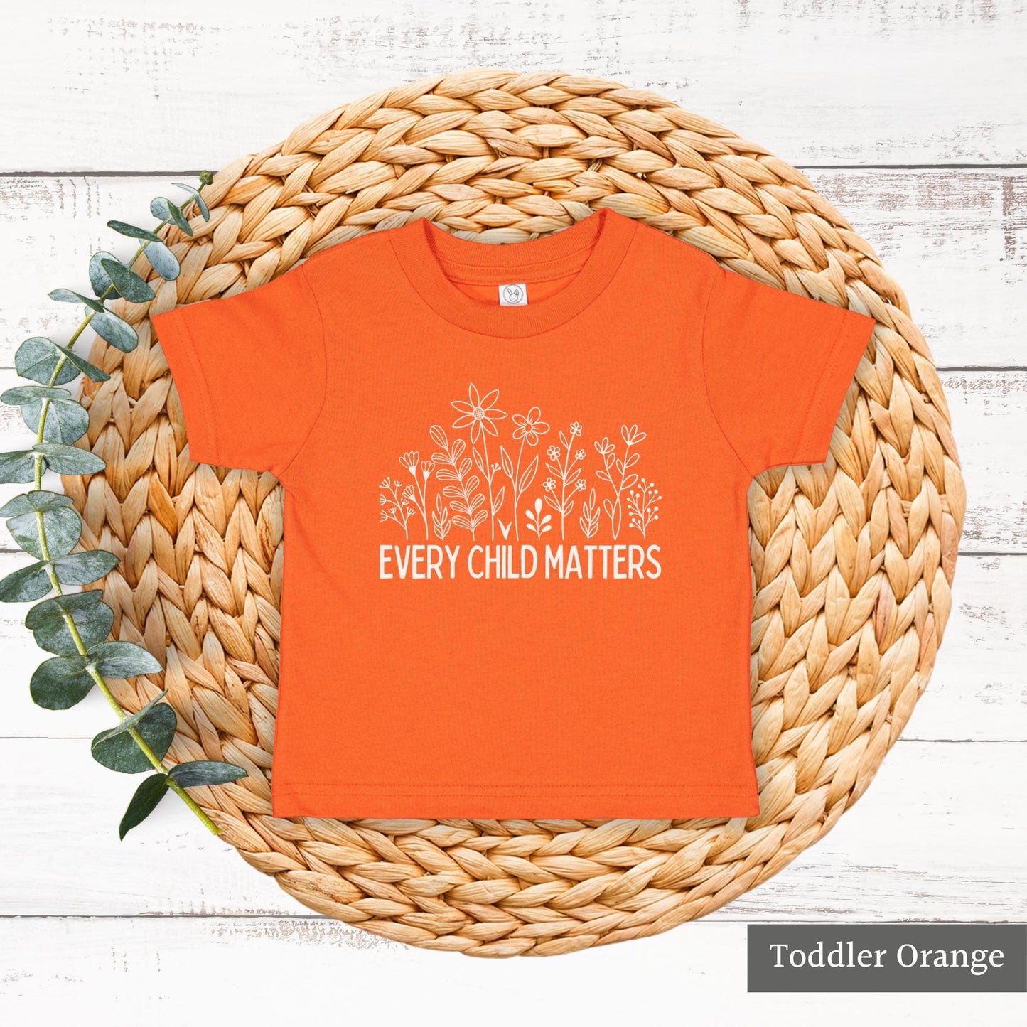 Portion Donated! Every Child Matters Floral Tee