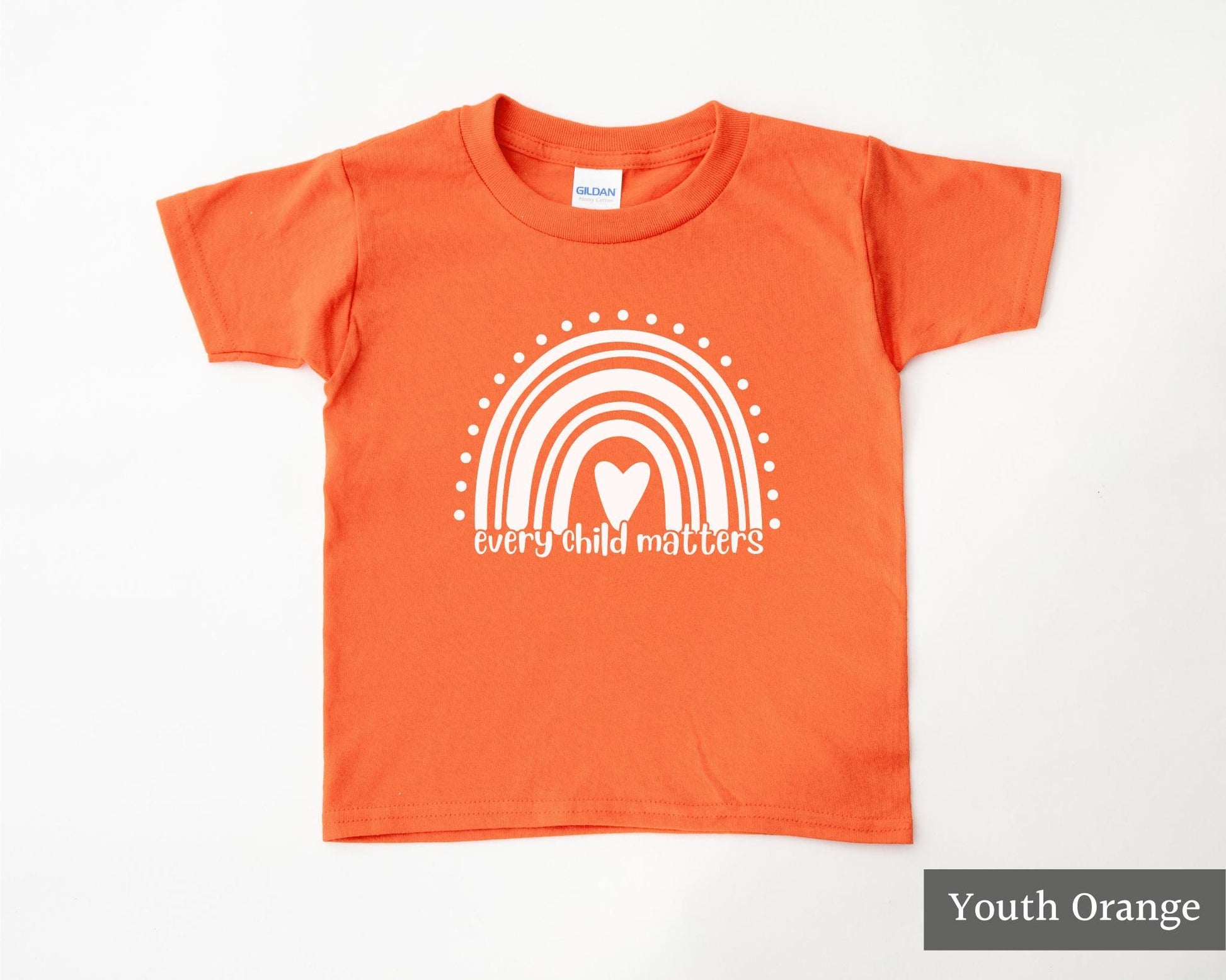 Portion Donated! Every Child Matters Shirt, Orange Shirt Day 2024, Rainbow Tee, Indigenous Residential Schools Awareness, September 30th