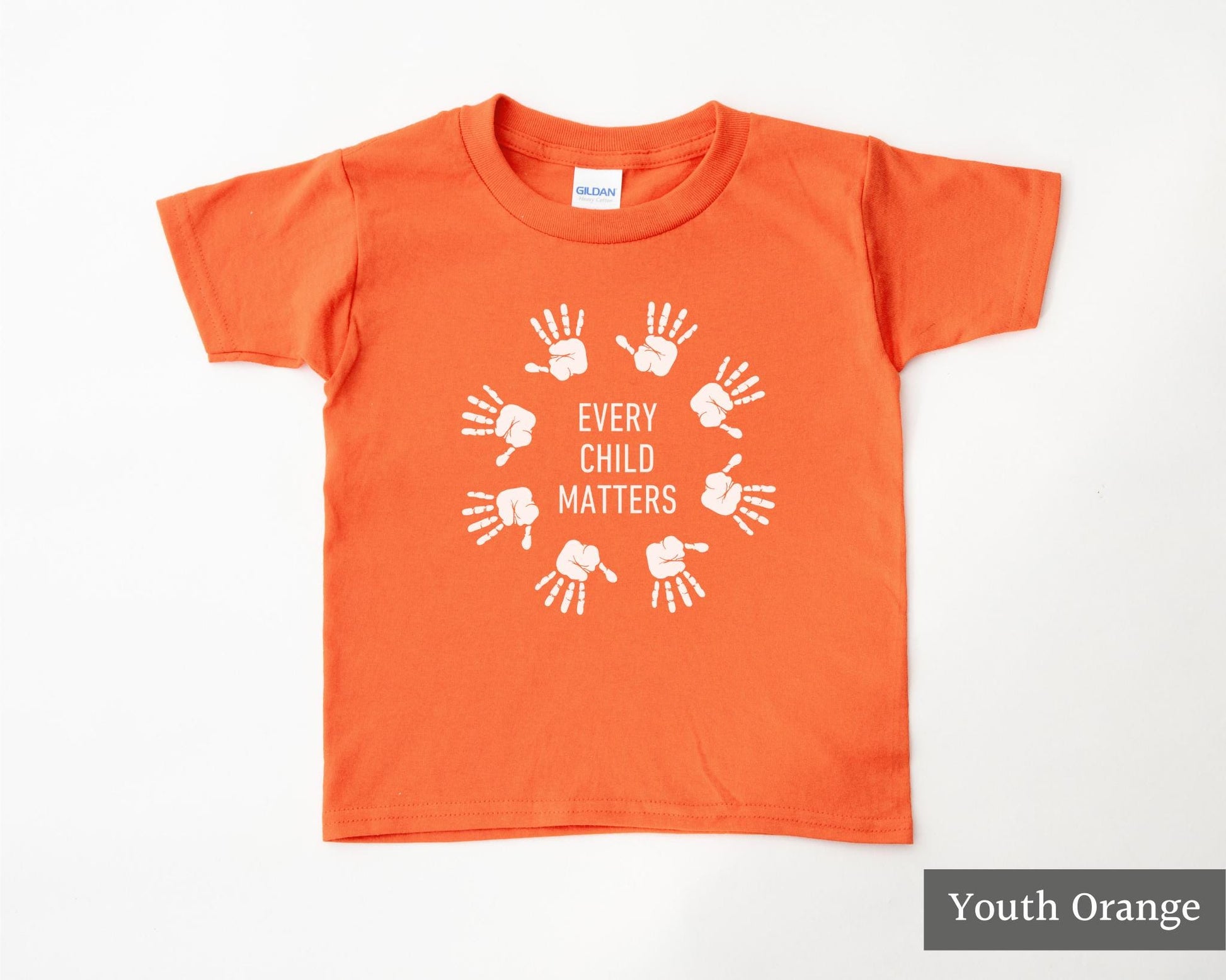 Portion Donated! Every Child Matters Hands Tee