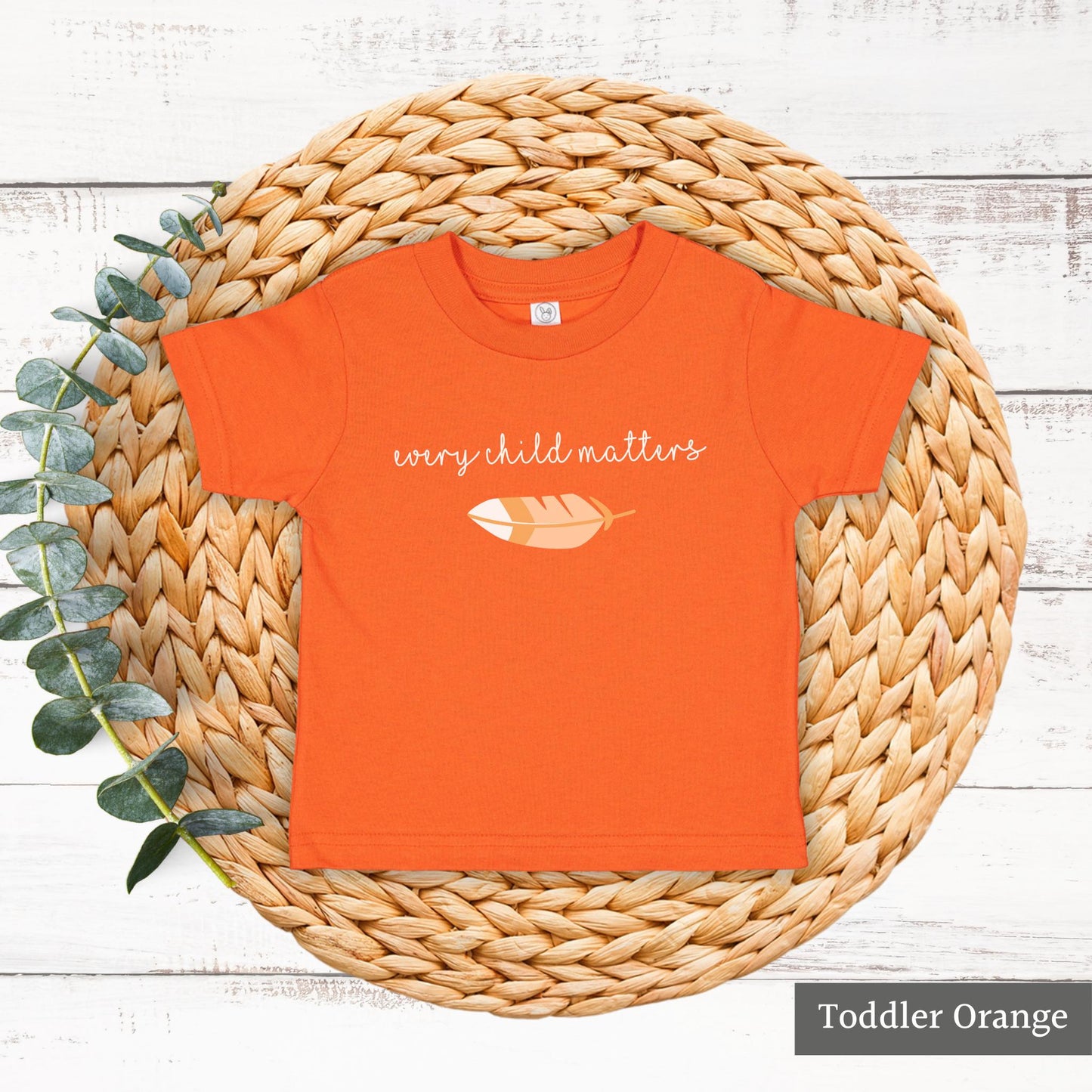 Portion Donated! Every Child Matters Feather Tee