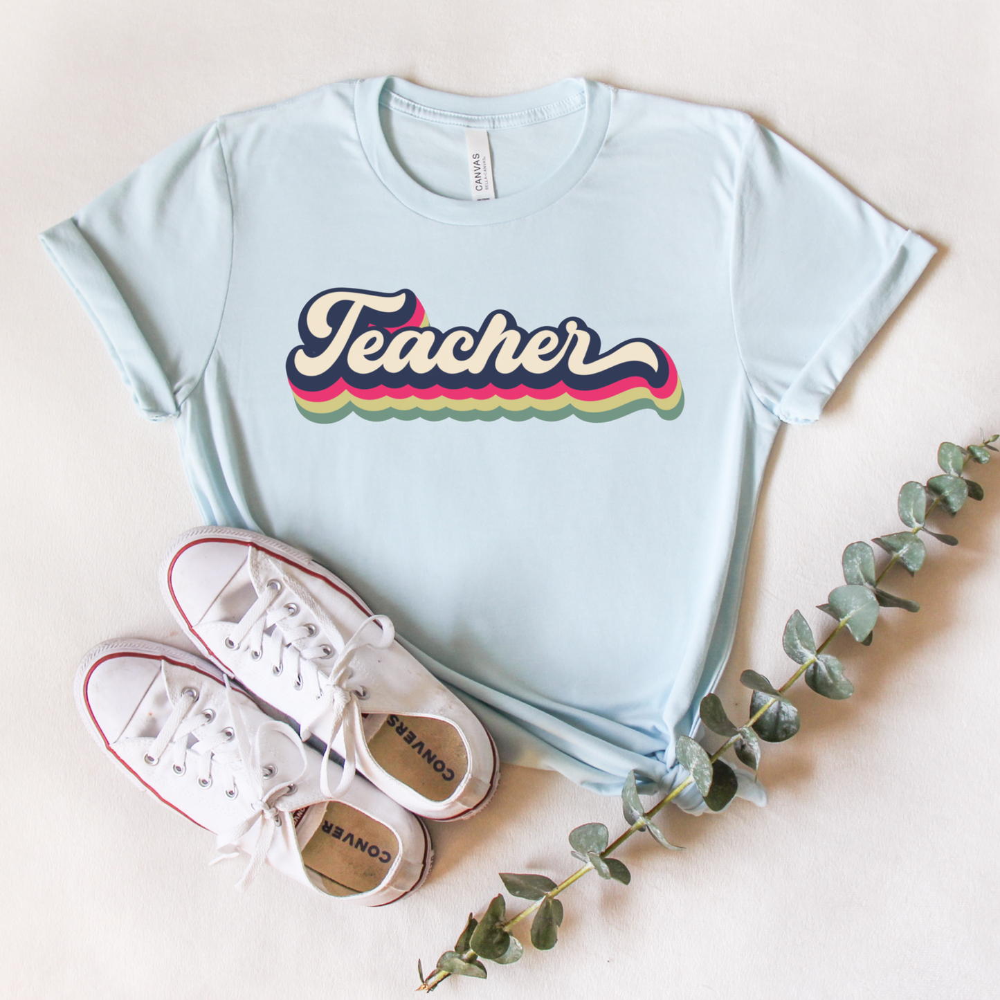 Retro Teacher Tee