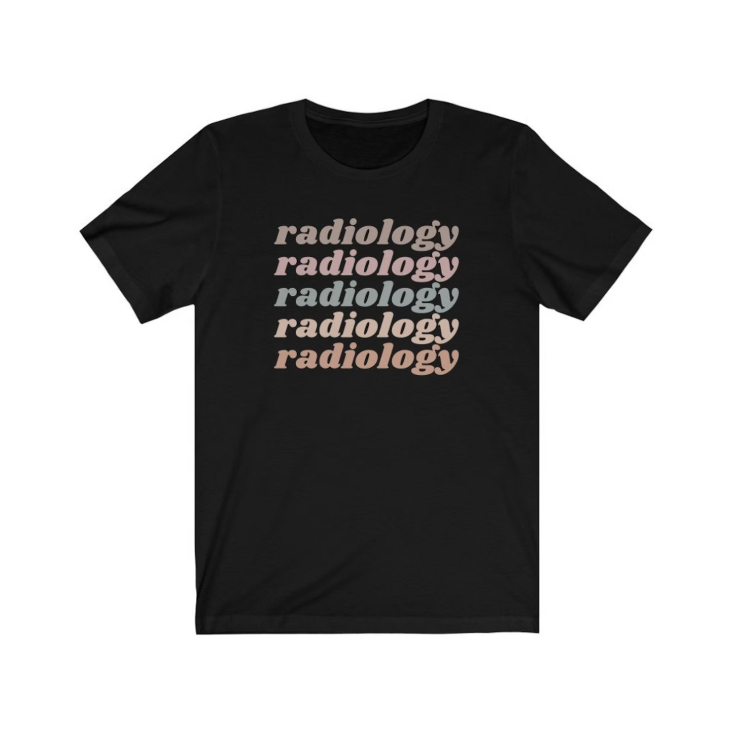 Light Retro Radiology Tee