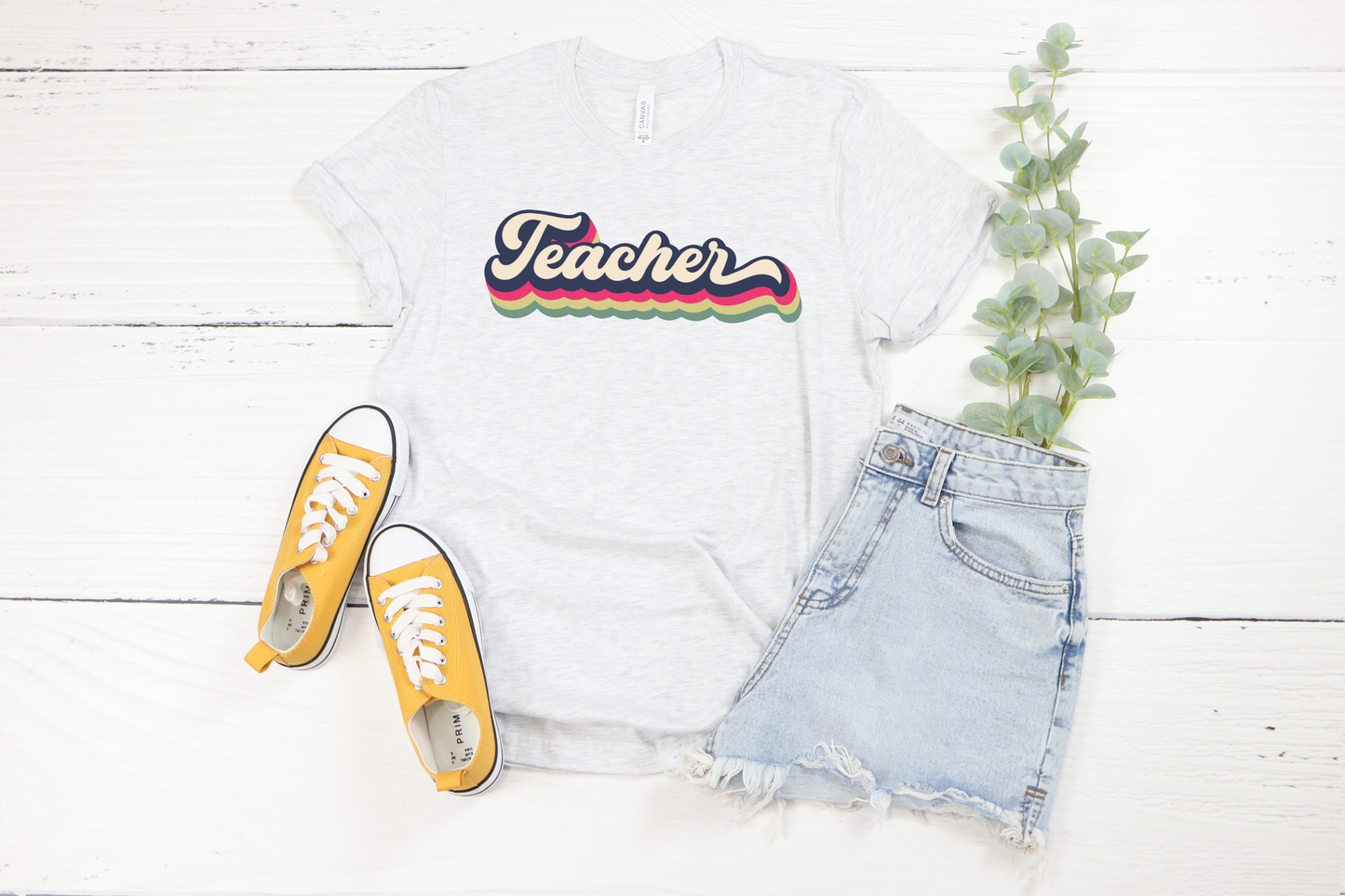 Retro Teacher Tee