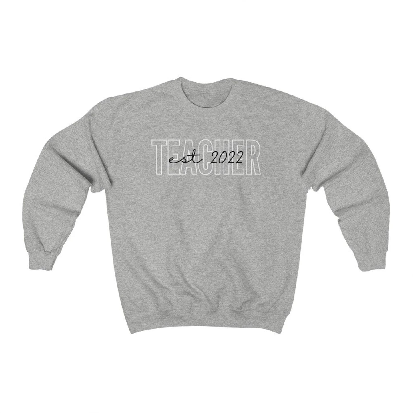 Custom Year Teacher Sweatshirt